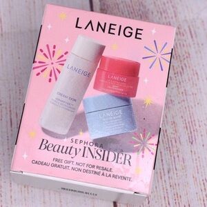 LANEIGE Beauty Set - Cream, Pink, Blue